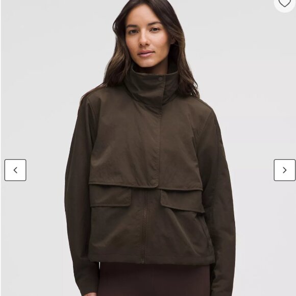 NWT Lululemon Always Effortless Classic Fit Jacket in Olive Brown Size 2 - Picture 1 of 3